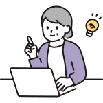 Senior Woman Playing A Computer Inspiration SVG Icon